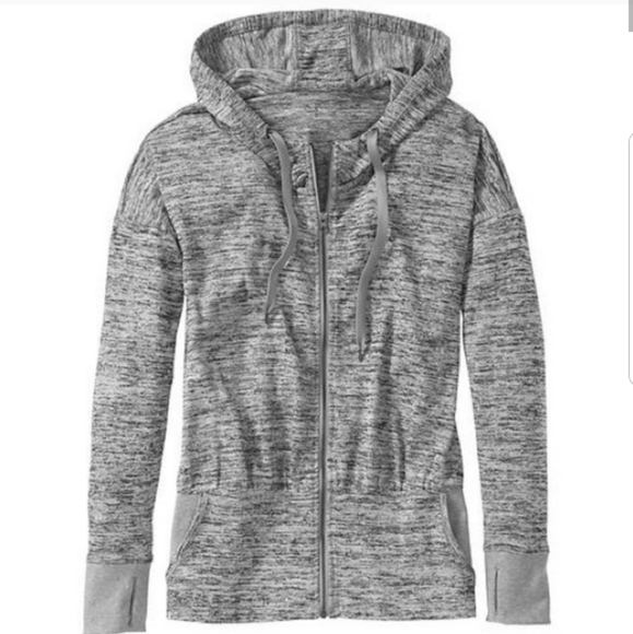 Athleta • Batwing and Robin Heathered Zip Up Hoodie Jacket - Picture 2 of 7
